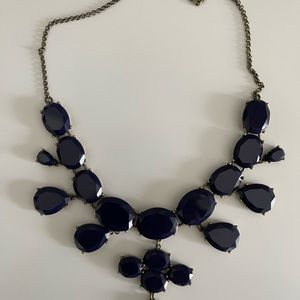 J Crew Factory Navy Blue necklace